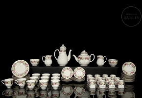 Tea and coffee set, Royal Worcester, 20th century