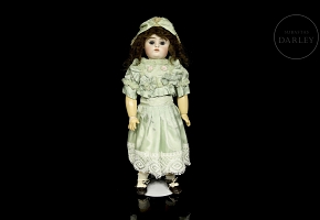 Muñeca de porcelana, Francia, finales s.XIX