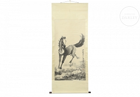 Chinese painting ‘Horse’ with signature Xu Beihong