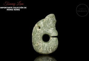 “Zhulong” jade pendant, Hongshan culture