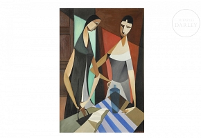 Carlos Bravo Calvo (1925) ‘The Ironers’