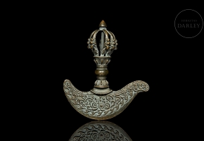 Bronze ritual object ‘Kartika’, Tibet, 20th century
