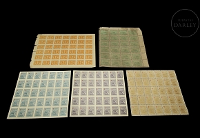 Set of stamps from the Republic of China, 20th century