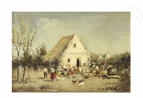 V. Benlloch (20th century) ‘Views of the hut’