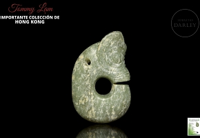 “Zhulong” jade pendant, Hongshan culture