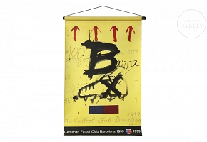 Antoni Tàpies (1923–2012) ‘Centenary of Football Club Barcelona’, 1999