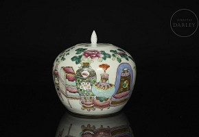 Recipiente de porcelana esmaltada