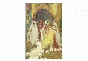 Luis Domingo García (1924–2001), “Moors in Backlight”