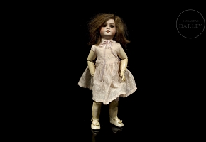 Muñeca de porcelana, Alemania, ca. 1895-1915