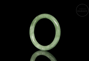 Circular jade bracelet, 20th century
