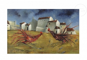 José García Torres (1934) ‘Cockfight’, 1968