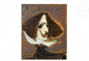 阿尔瓦罗·德尔加多 Álvaro Delgado （1922-2016）《委拉斯开兹》，1997年