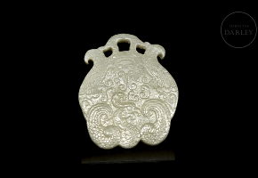 Jade pendant ‘Phoenix’, Qing dynasty