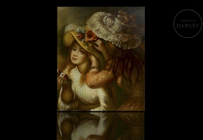 Reproducción de la obra de Pierre-Auguste Renoir 
