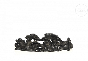 Wooden brush stand ‘Branches’, 20th century