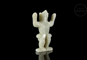 Figura de jade tallado