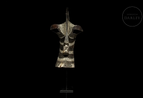 Máscara ceremonial Kifwebe masculina, Songye, R.D. del Congo, s.XX