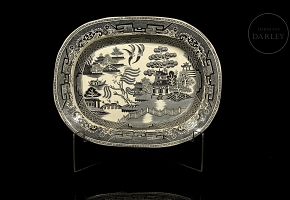 英国陶瓷托盘“改良石器”，19-20世纪