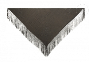 Mantón de Manila negro, s.XX