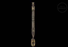 Mossi Karanga style mask, Burkina Faso 20th century