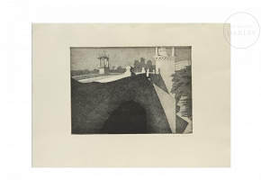 Marcelo Fuentes (1955) ‘Valencia Bridge’, 1996