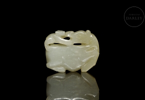 Placa de jade tallado