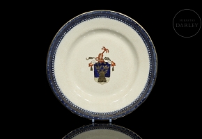 Plato de porcelana