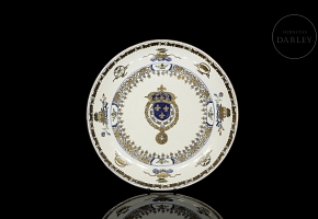 Plato de porcelana