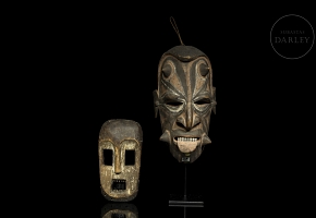 Pareja de máscaras africanas, s.XX