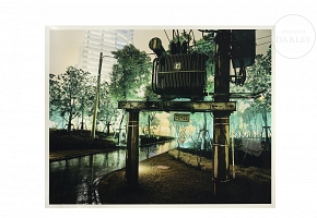 泽维尔·瓜丹斯 Xavier Guardans (1954) 《上海II》，2005年