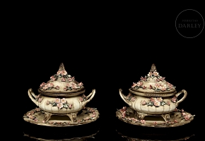 Capodimonte porcelain 