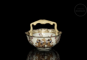 Cesto de porcelana