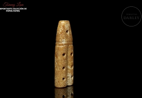 Small carved jade flute, Hongshan culture