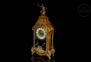 Louis XV style mantel clock by Franz Hermle and Sons