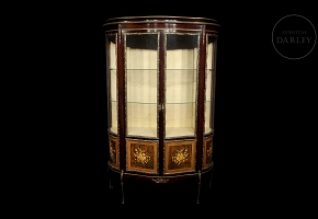 Mueble vitrina expositora estilo Luis XVI, s.XX