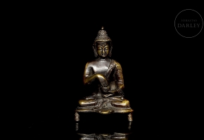 Bronze Shakyamuni Buddha, Asia, 18th-19th century