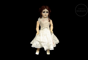 Muñeca de porcelana, Europa, ca. 1885-1898