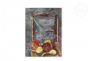 Juan José Barberá (1954) ‘Still Life on a Chair’, 2011
