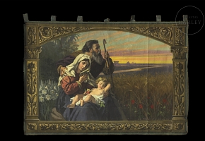 P. D. Soler (20th century) ‘The Holy Family Fleeing to Egypt’, 1927