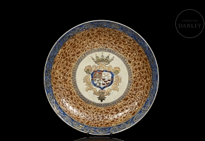 Plato de porcelana