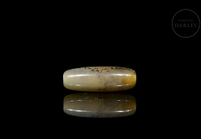 Cuenta Dizi de ágata tallada, dinastía Liao