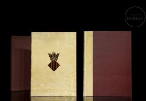 Facsimile of ‘Llibre del consolat de mar’, 1977