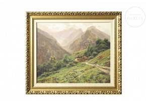 Ricardo Solé González (1959) ‘Landscape in the Valley’