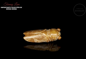 Figura de jade tallado