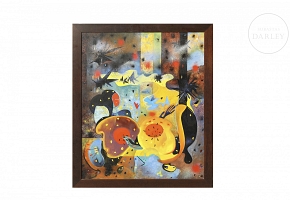 Sylvie Beaubalat (20th century) ‘Moire d'Etoiles’