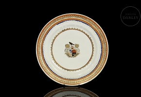 Plato de porcelana