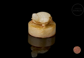 Jade seal ‘Turtle’, Qing dynasty