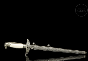 Reproduction of the diplomatic officer's dagger “Eagle”, from the Third Reich.