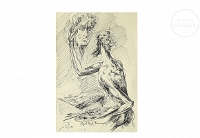 Julio Viera Fleitas (1934-2023) “Miguel Ángel Buonarroti”, 1975