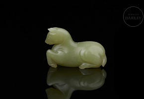 Colgante de jade amarillo